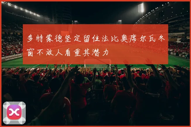 多特蒙德坚定留住法比奥席尔瓦冬窗不放人看重其潜力