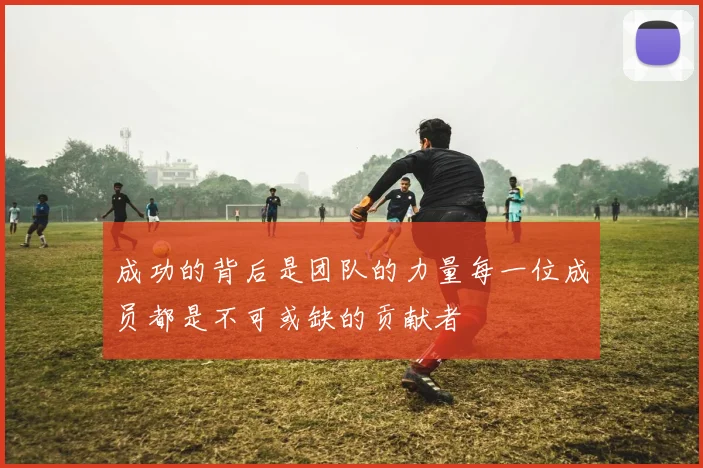 成功的背后是团队的力量每一位成员都是不可或缺的贡献者